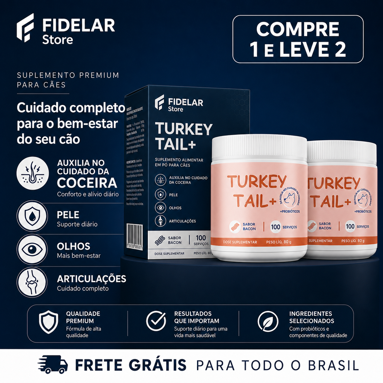 Turkey Tail FidMax [COMPRE 1 LEVE 2]