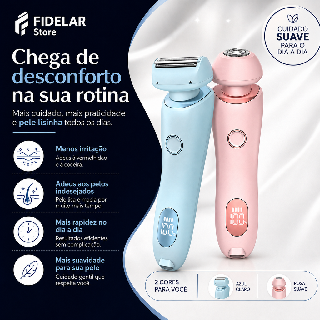 Máquina Depilatoria 2 em 1 - FidMaxPro™