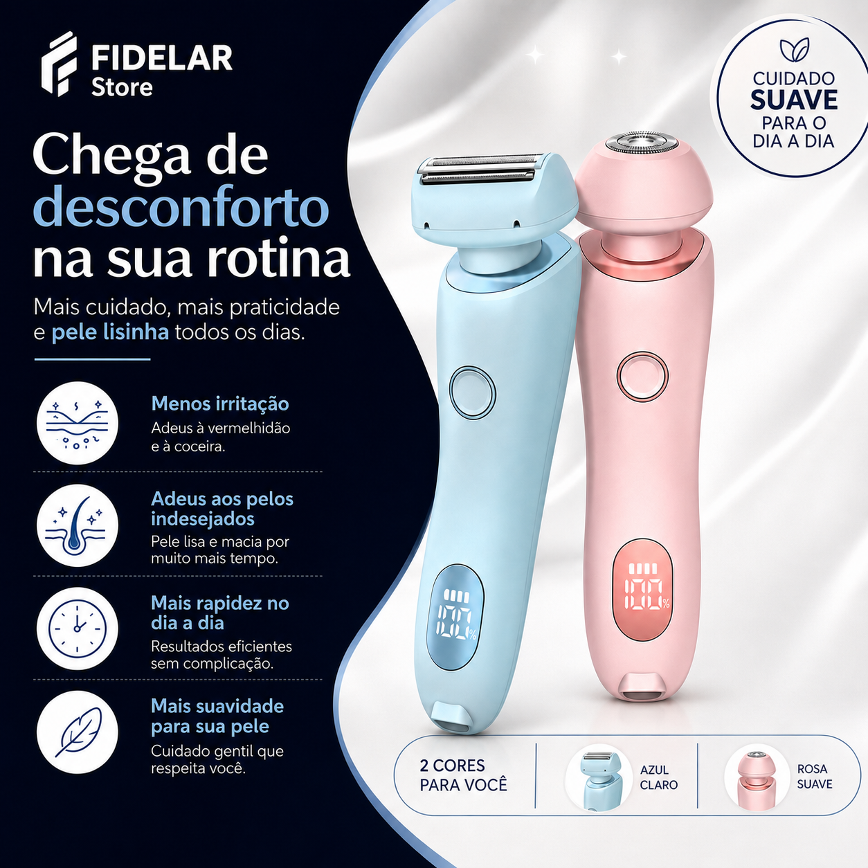 Máquina Depilatoria 2 em 1 - FidMaxPro™
