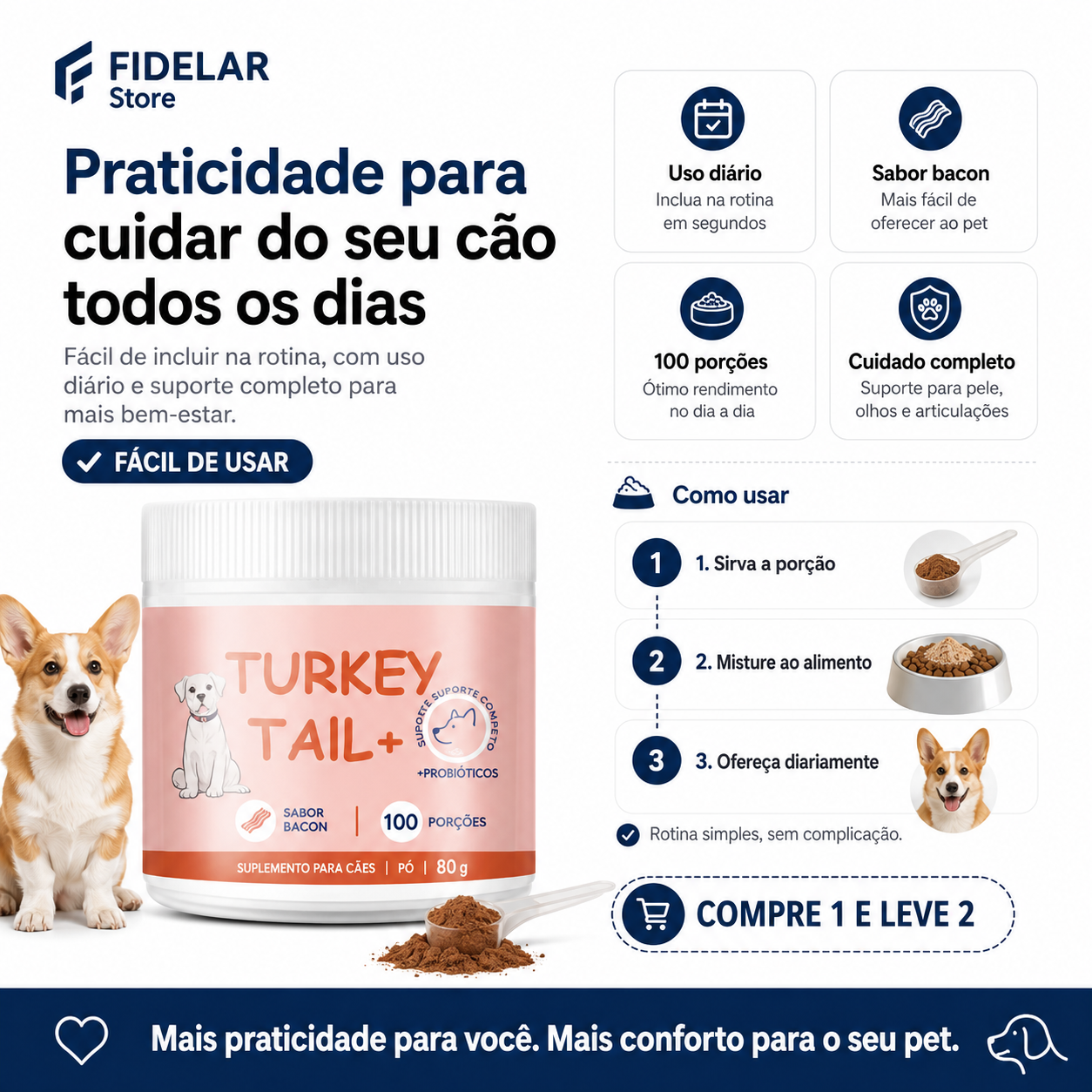 Turkey Tail FidMax [COMPRE 1 LEVE 2]