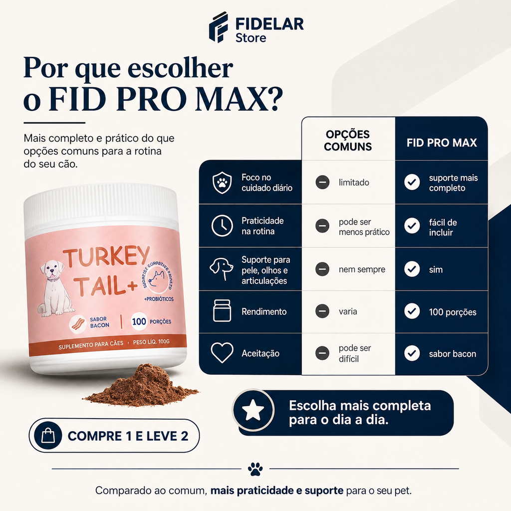 Turkey Tail FidMax [COMPRE 1 LEVE 2]