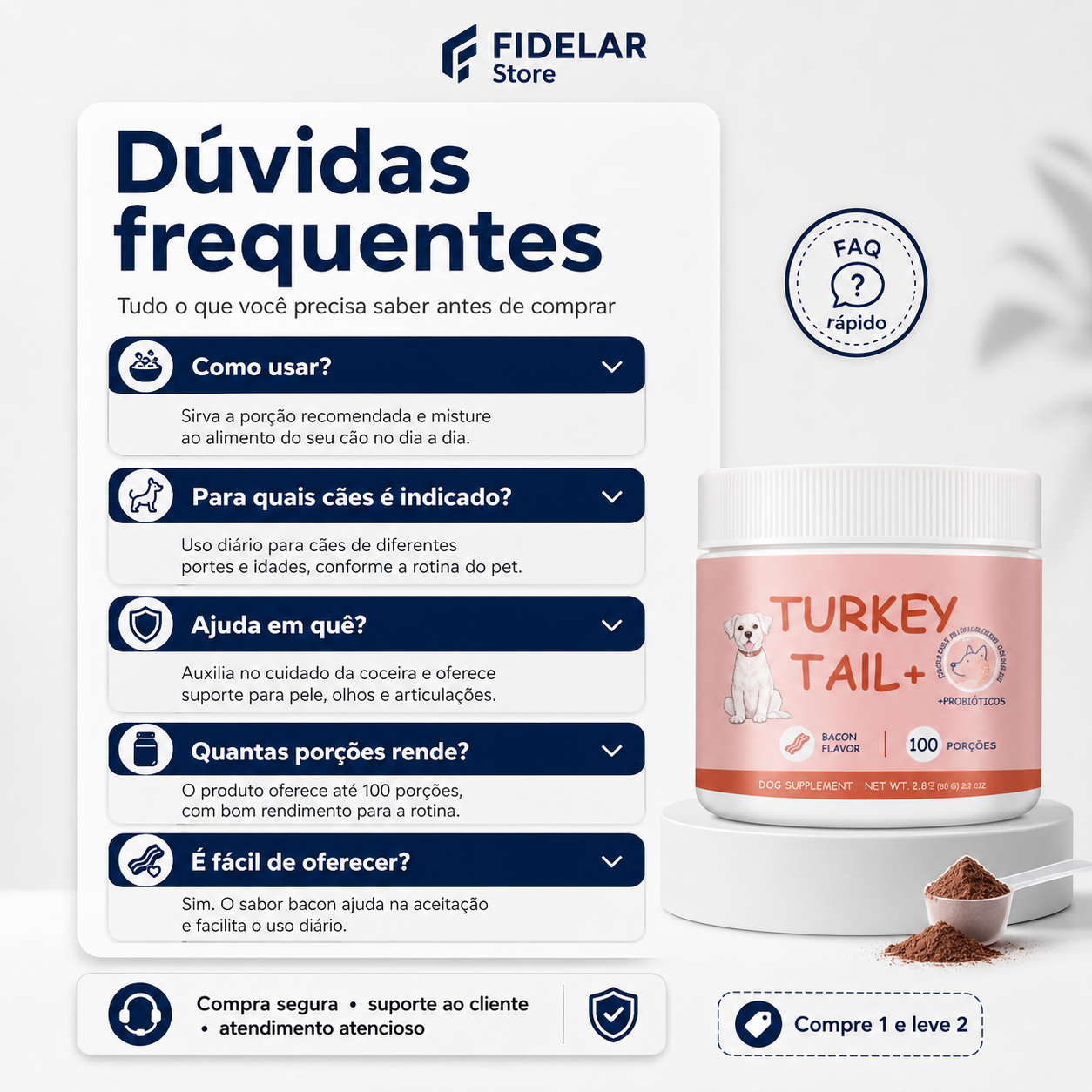 Turkey Tail FidMax [COMPRE 1 LEVE 2]