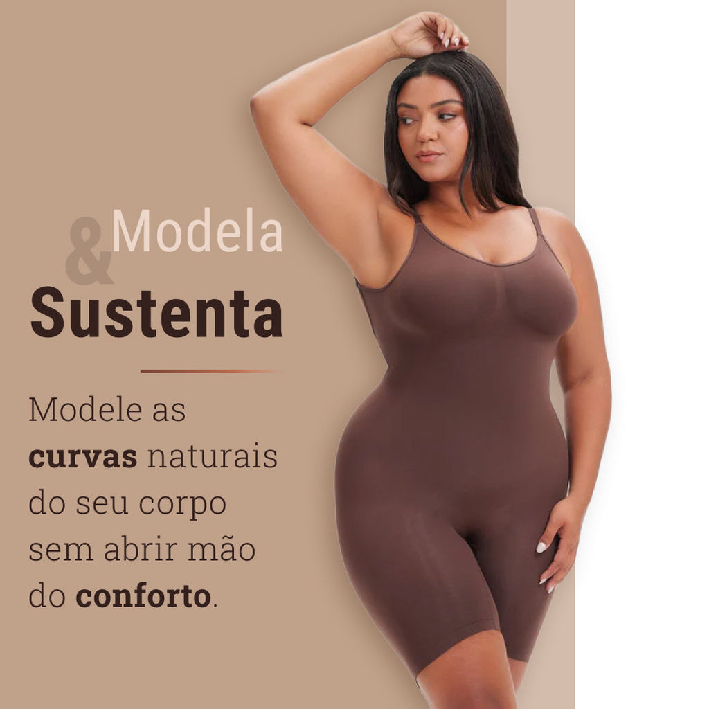 Body Modelador - Compre 1 Leve 2 + Brinde Calcinha Modeladora