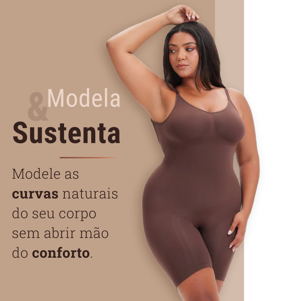 Body Modelador - Compre 1 Leve 2 + Brinde Calcinha Modeladora
