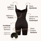 Body Modelador - Compre 1 Leve 2 + Brinde Calcinha Modeladora