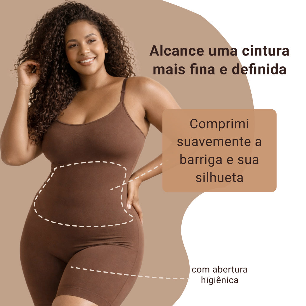 Body Modelador - Compre 1 Leve 2 + Brinde Calcinha Modeladora