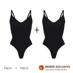 Body Modelador - Compre 1 Leve 2 + Brinde Calcinha Modeladora