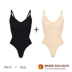 Body Modelador - Compre 1 Leve 2 + Brinde Calcinha Modeladora