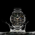 Relógio Poedagar Nautilus All Black®
