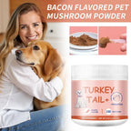 Suplemento Natural em Pó Sabor Bacon para Animais de Estimação, Aumentador de Apetite de Alta Qualidade para Gatos e Cães Exigentes