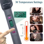 Alisador de cabelo escova aquecimento pente quente alisador de cabelo elétrico alisamento encaracolado multifuncional escova de ferro pente modelador