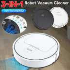 Robô aspirador de pó inteligente 3 em 1, máquina de limpeza automática, recarregável por usb, aparelhos de limpeza, novo