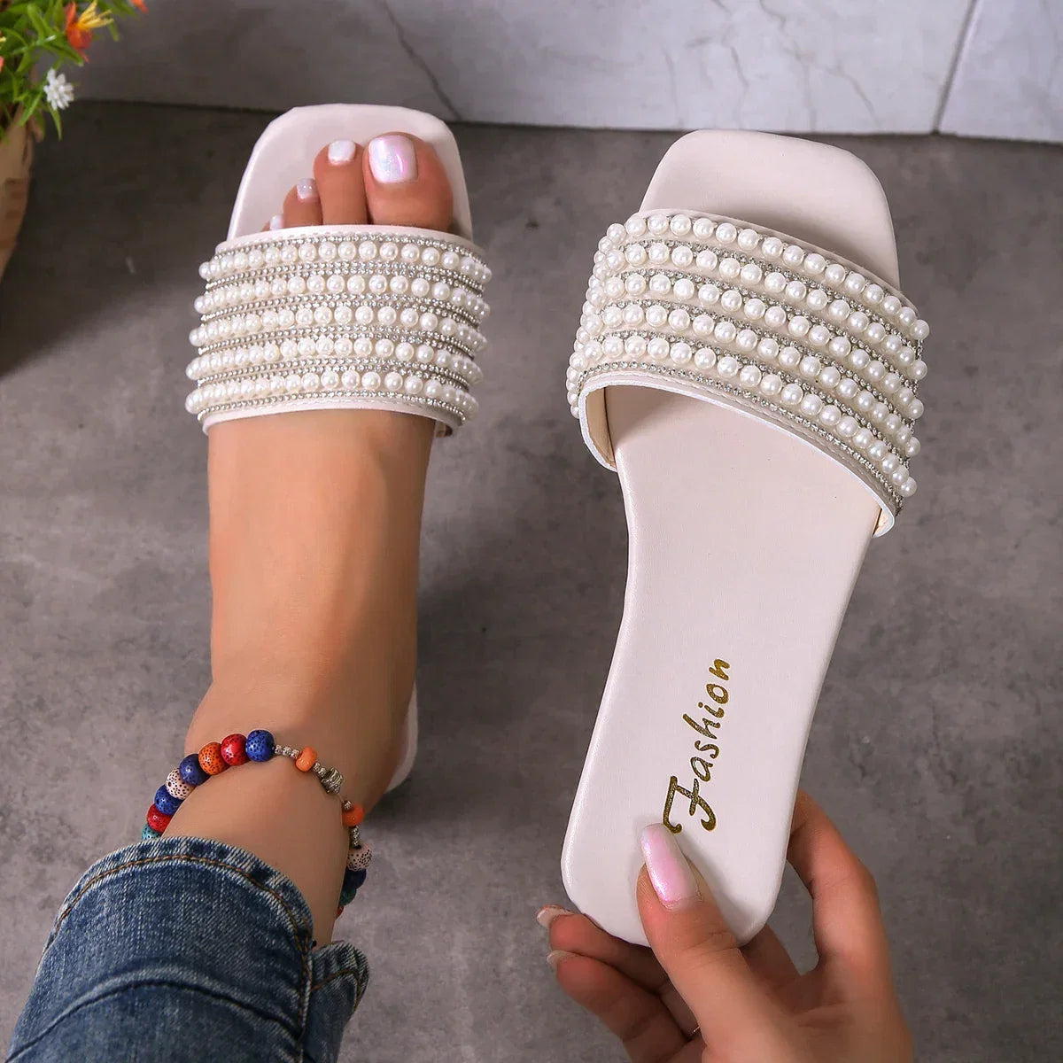 Sandália Pearl Ortopédica