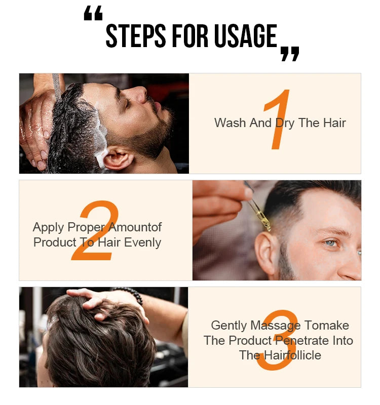 Soro de crescimento capilar, óleo essencial de crescimento rápido, cuidados com o cabelo, 10/20/40ml, recrescimento denso, gengibre, promovendo a regeneração