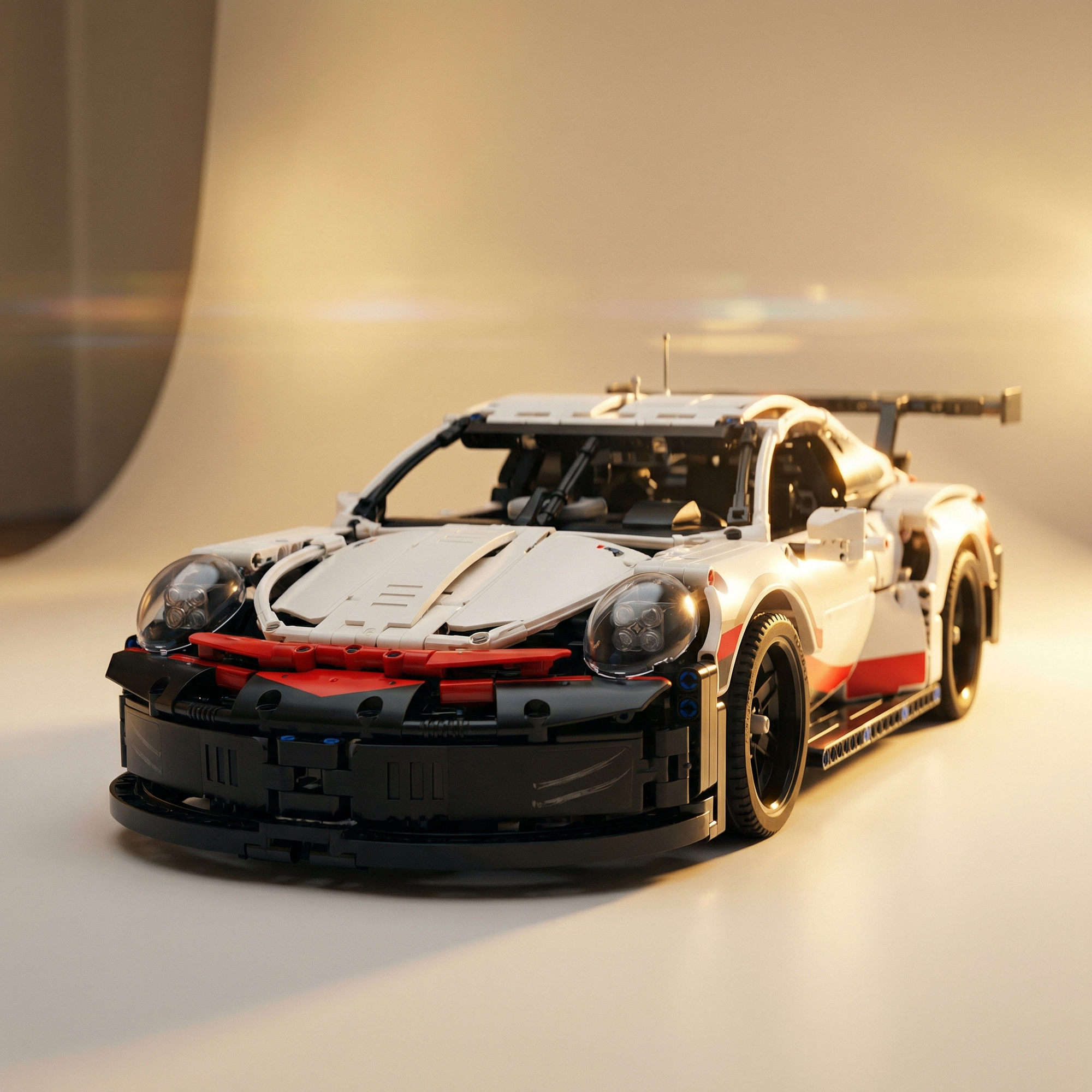 (74% OFF) Porsche 911 RSR (1580 peças)