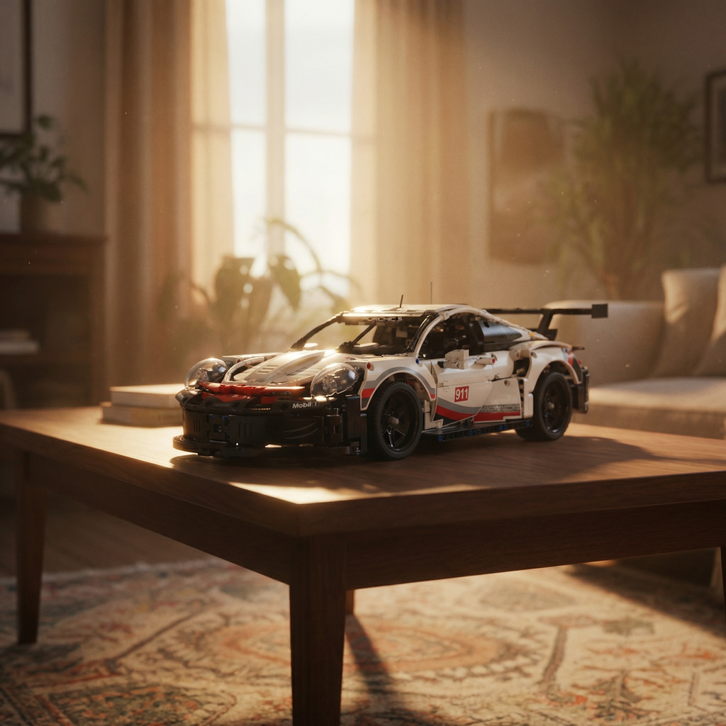 (74% OFF) Porsche 911 RSR (1580 peças)