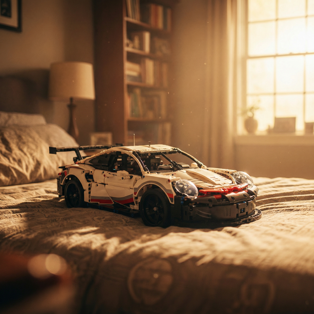 (74% OFF) Porsche 911 RSR (1580 peças)