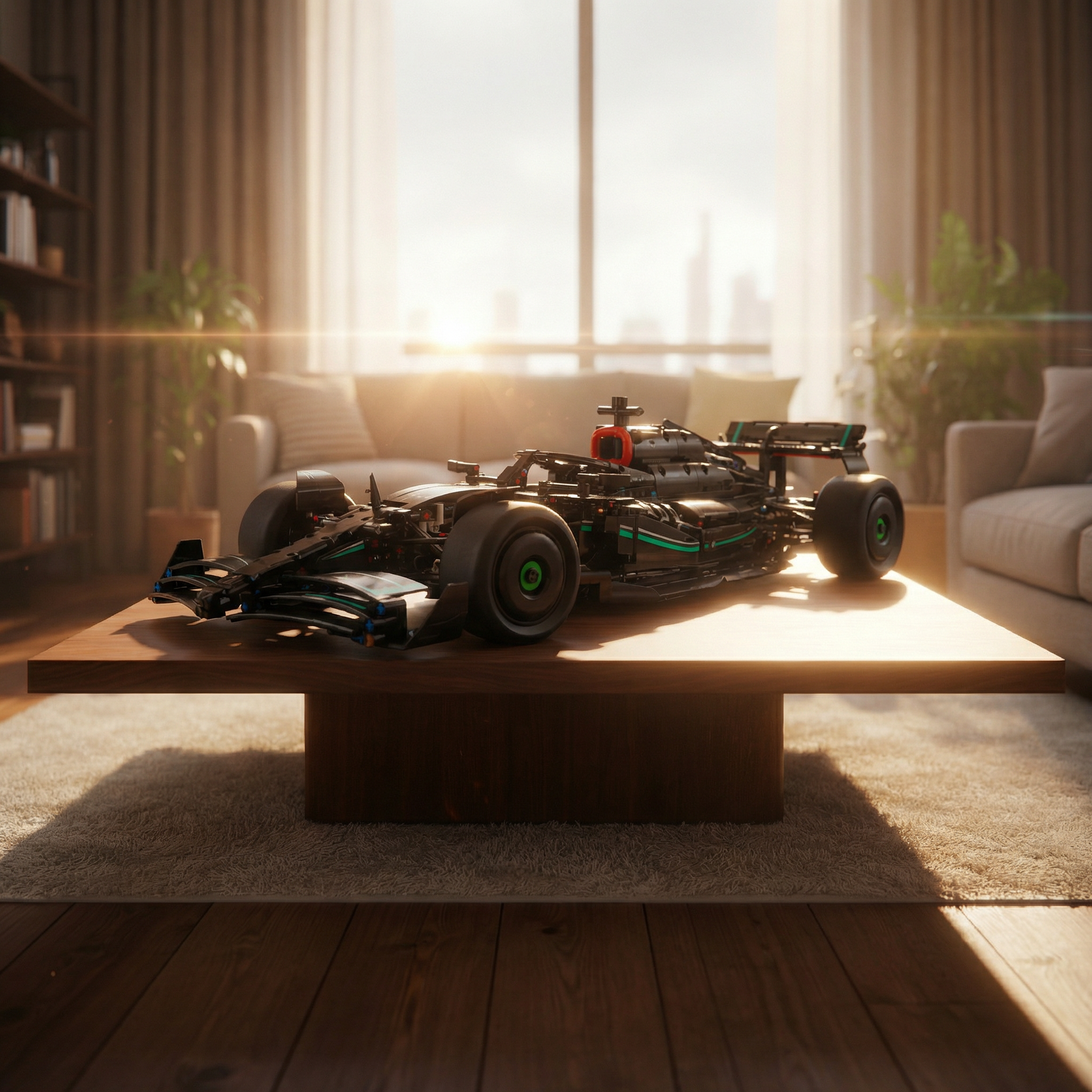 (74% OFF) Fórmula 1 - Mercedes-AMG W14 (1642 peças)
