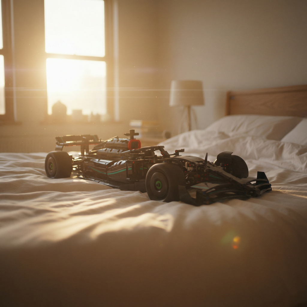 (74% OFF) Fórmula 1 - Mercedes-AMG W14 (1642 peças)