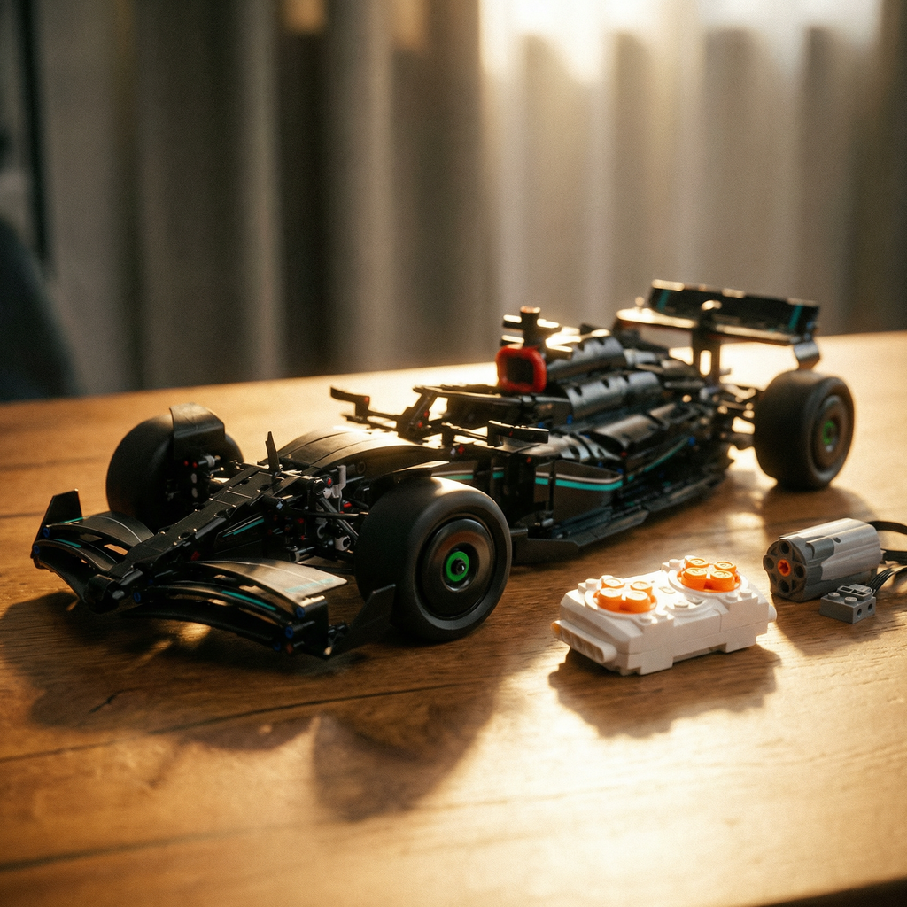 (74% OFF) Fórmula 1 - Mercedes-AMG W14 (1642 peças)