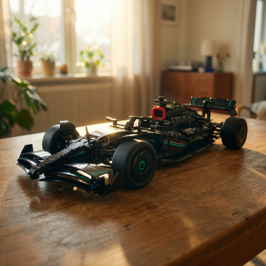 (74% OFF) Fórmula 1 - Mercedes-AMG W14 (1642 peças)