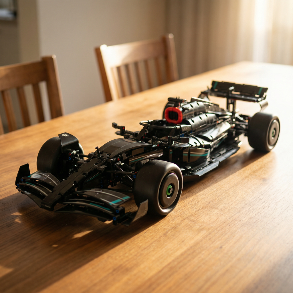 (74% OFF) Fórmula 1 - Mercedes-AMG W14 (1642 peças)