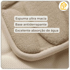 Tapete para Banheiro Antiderrapante Primar - PAGUE 1 LEVE 2